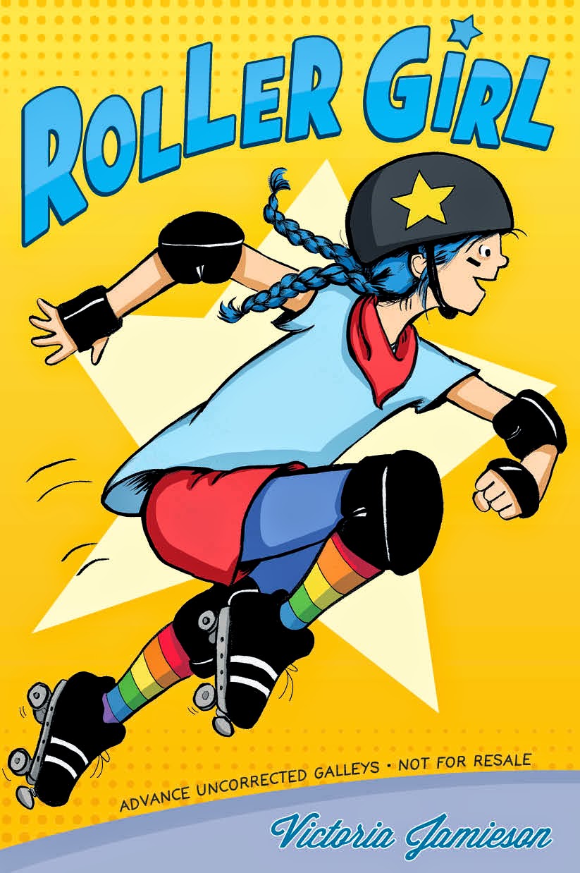 Image result for Roller Girl, written and illustrated by Victoria Jamieson